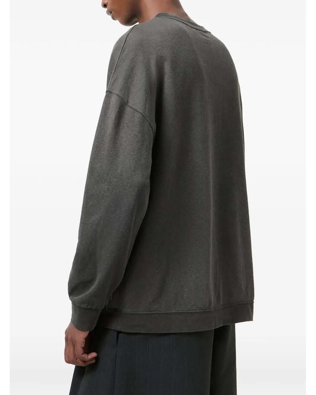Our Legacy Gray Slack Oversized Sweatshirt for men