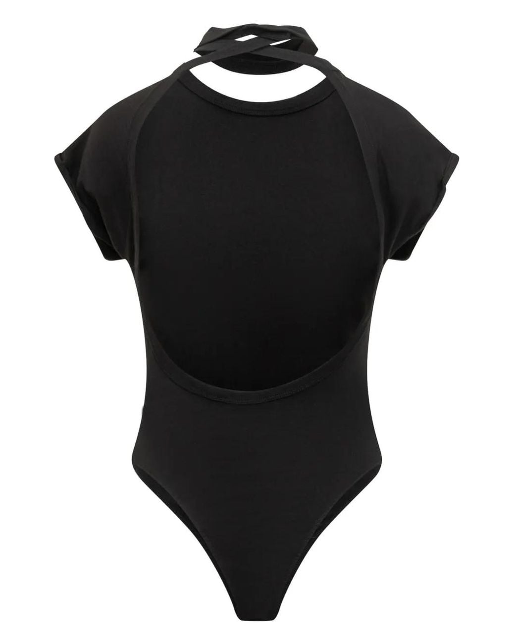 DSquared² Black Openback Top