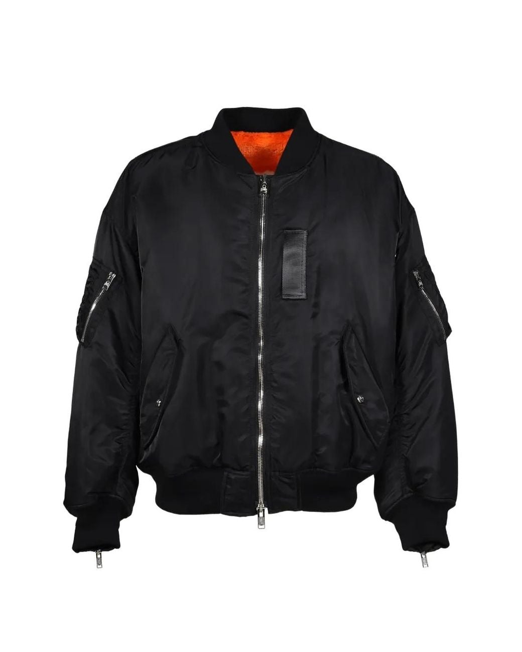MASTERMIND WORLD Black Reversible Skull-Embroidered Bomber Jacket for men