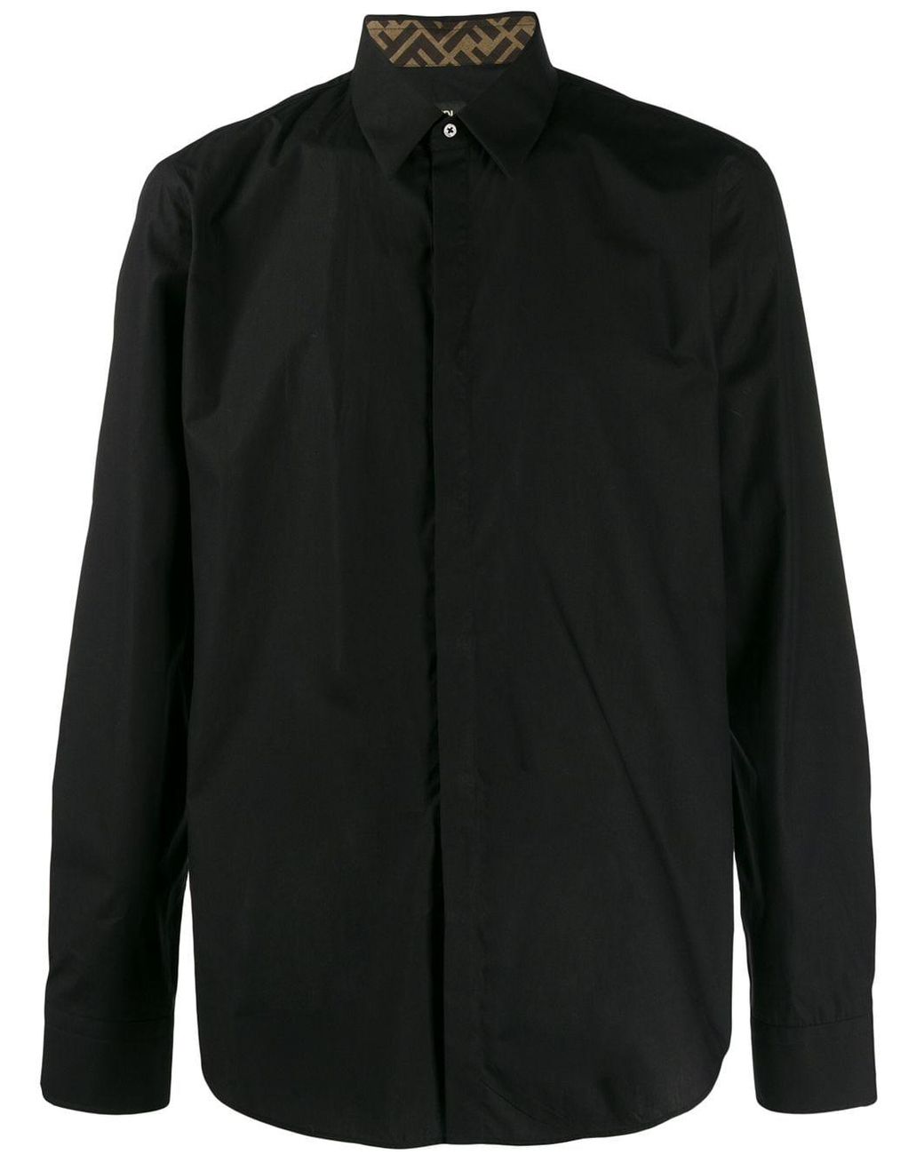 fendi button down shirt