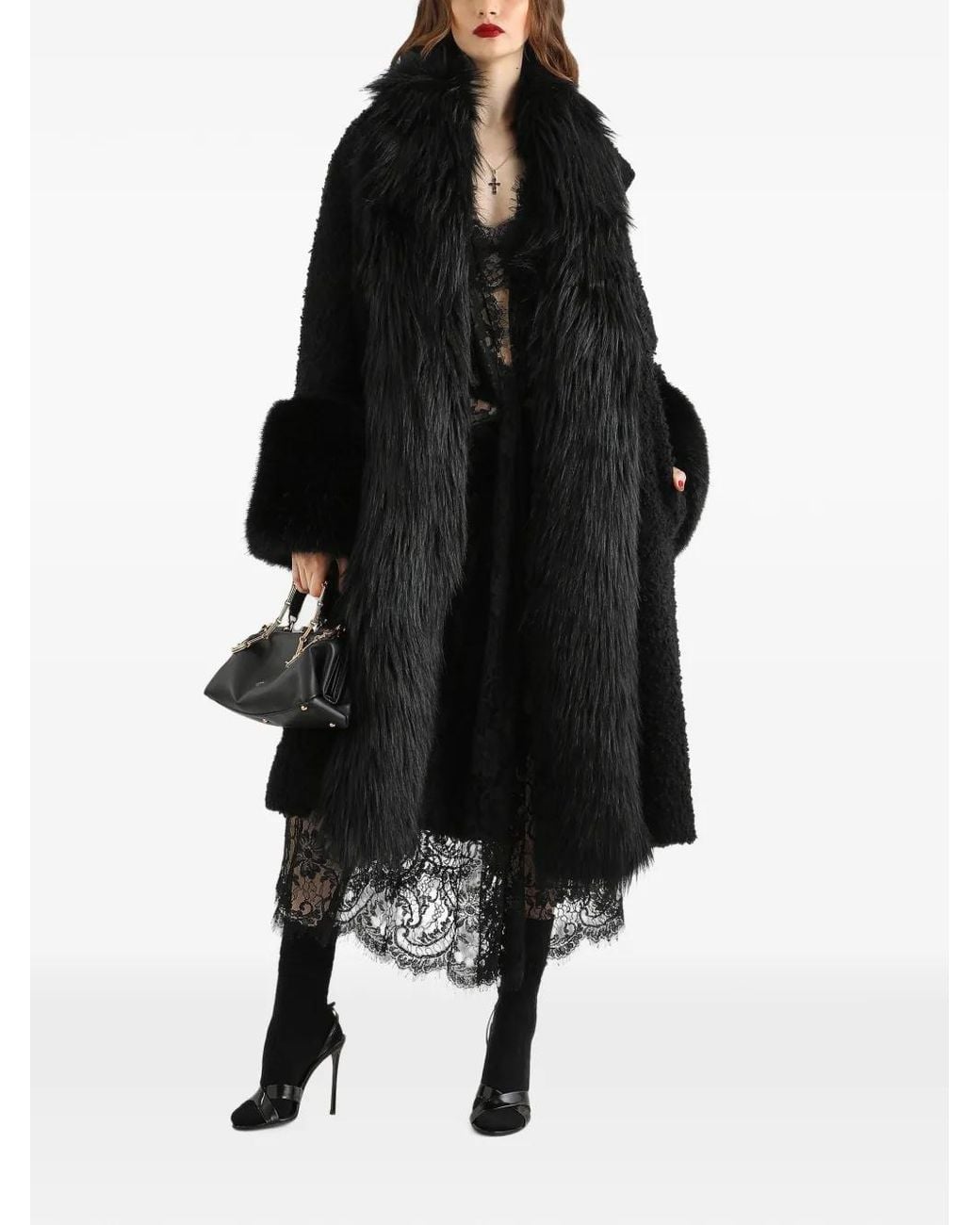 Dolce & Gabbana Black Lace Dress