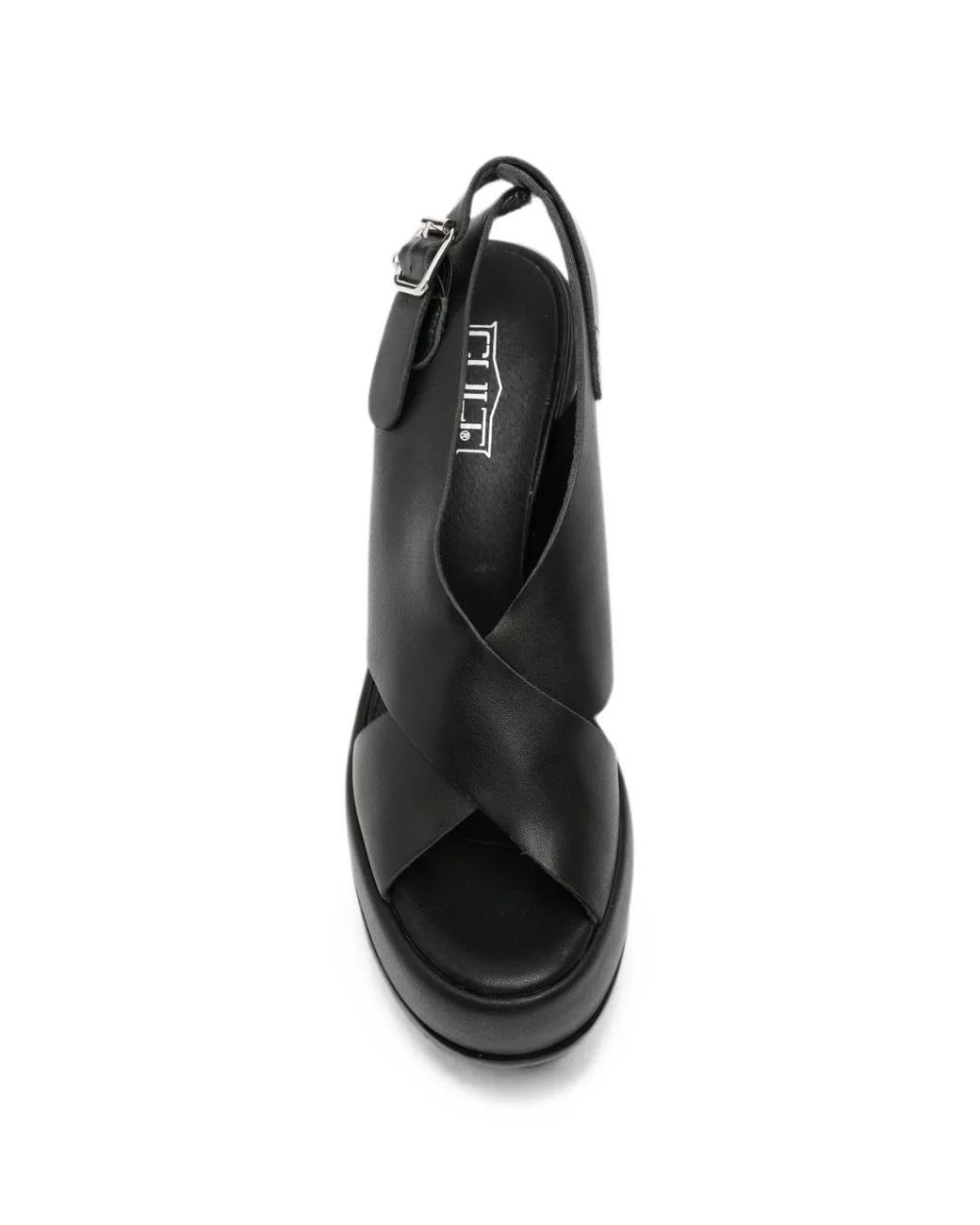 Cult Black Sandales Bjork À Brides Croisées