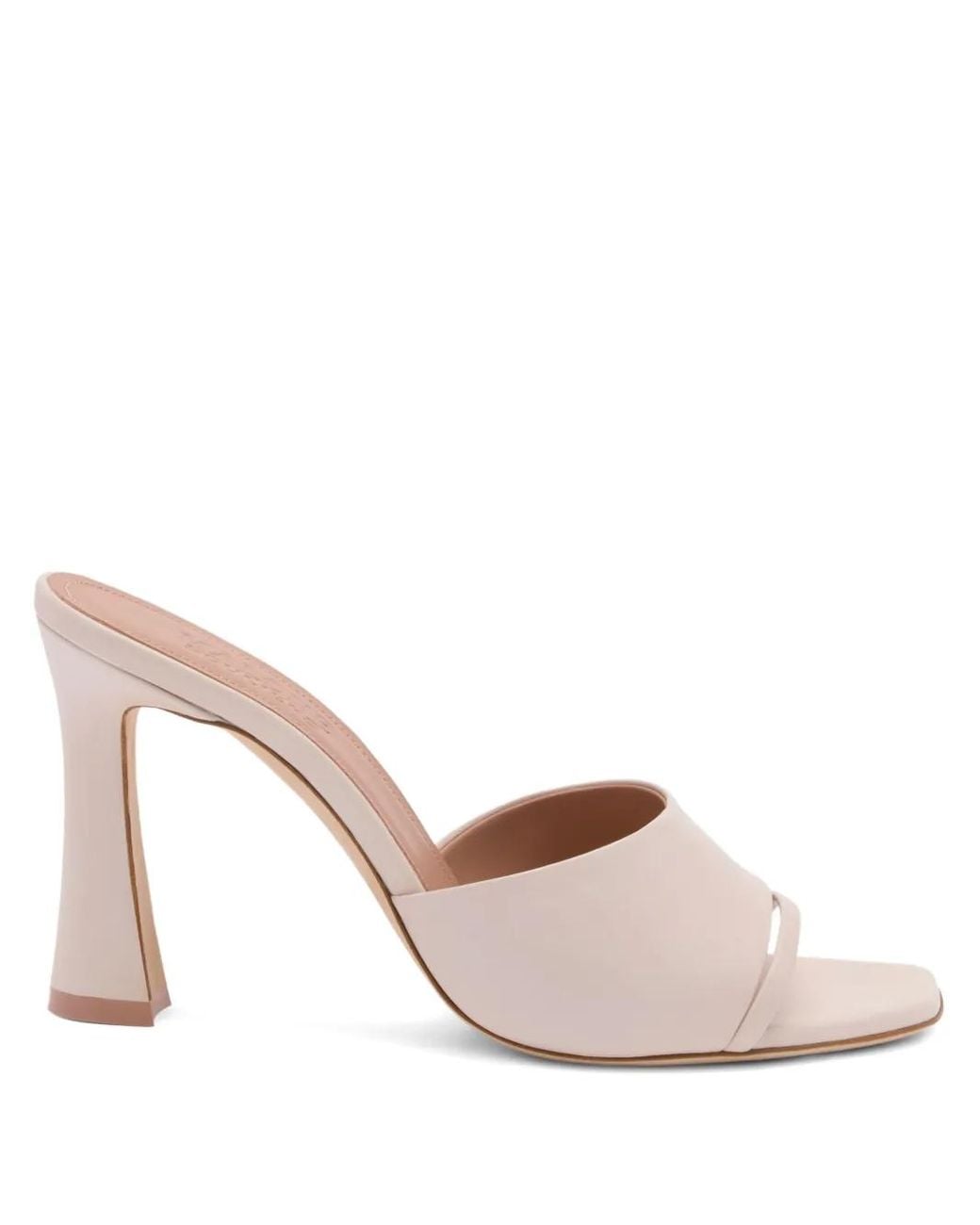 Malone Souliers Pink Leather Roxanne Mules 90