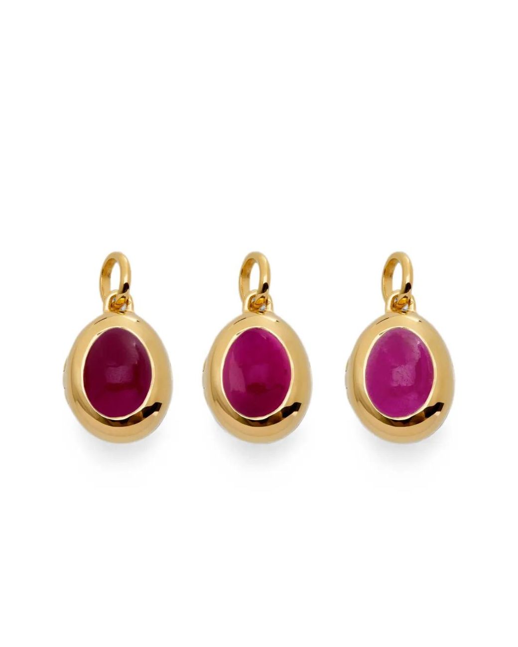 Monica Vinader Pink July Locket