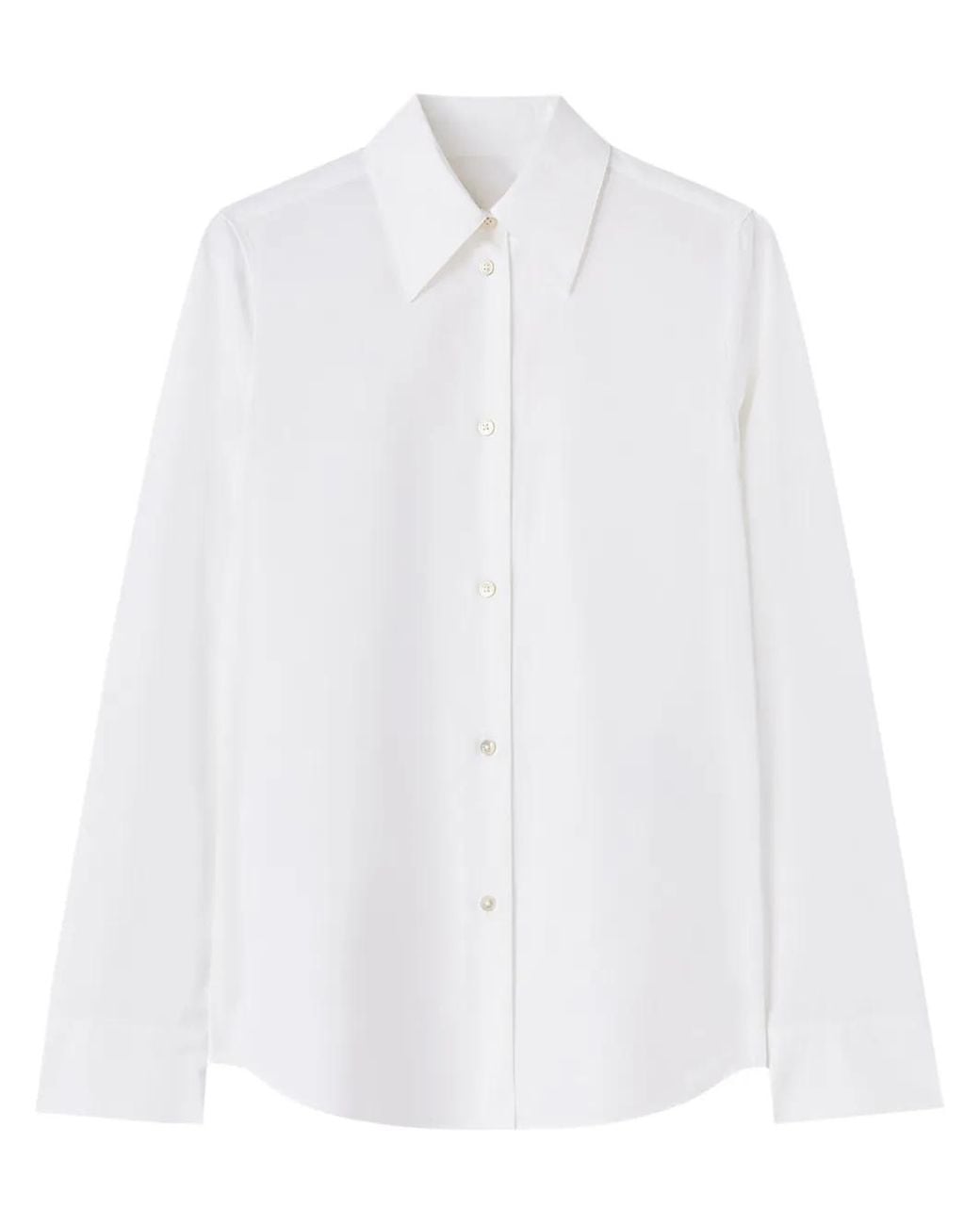 Jil Sander White Cotton Shirt