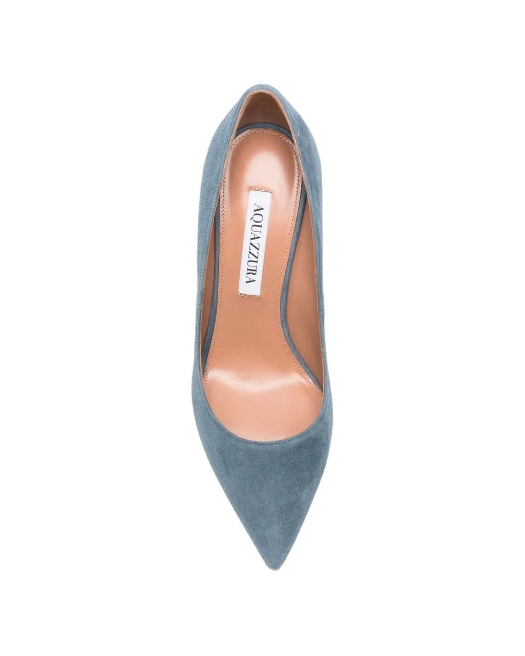 Aquazzura Blue Purist Pumps 85