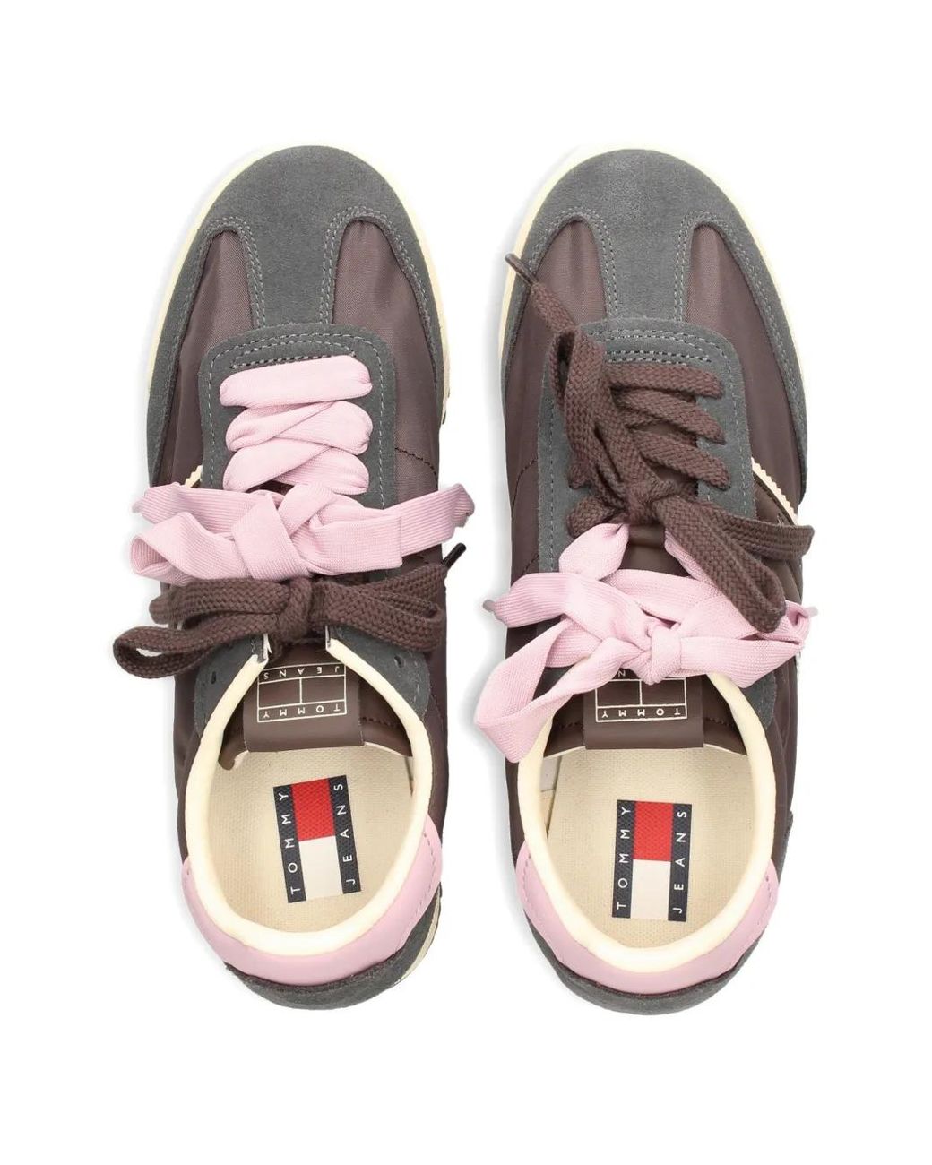 Tommy Hilfiger レースアップ スニーカー Brown