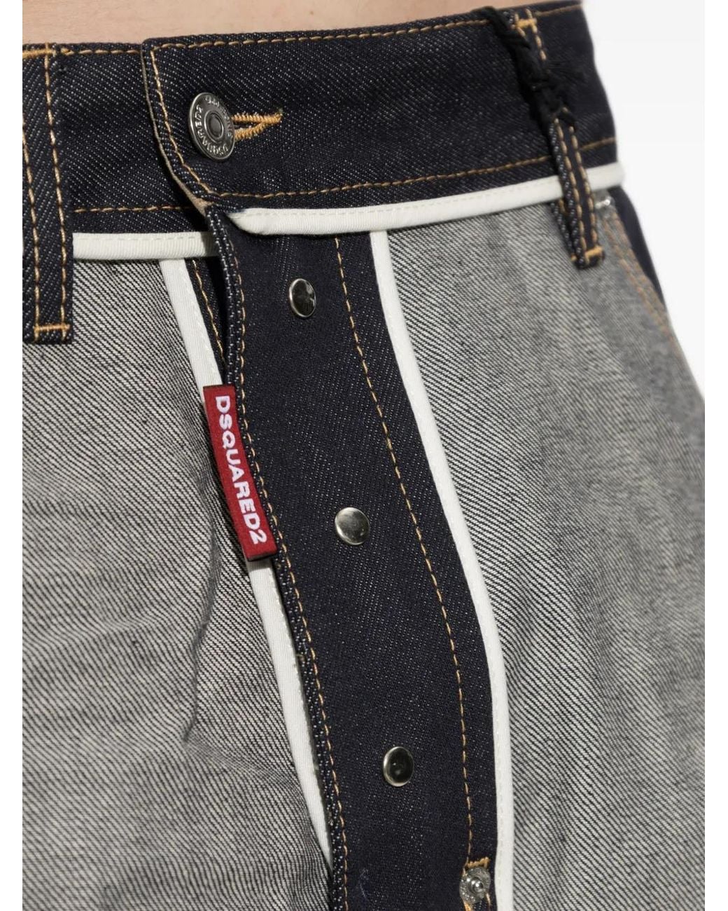 Jean Insideout 642 DSquared² pour homme en coloris Gray