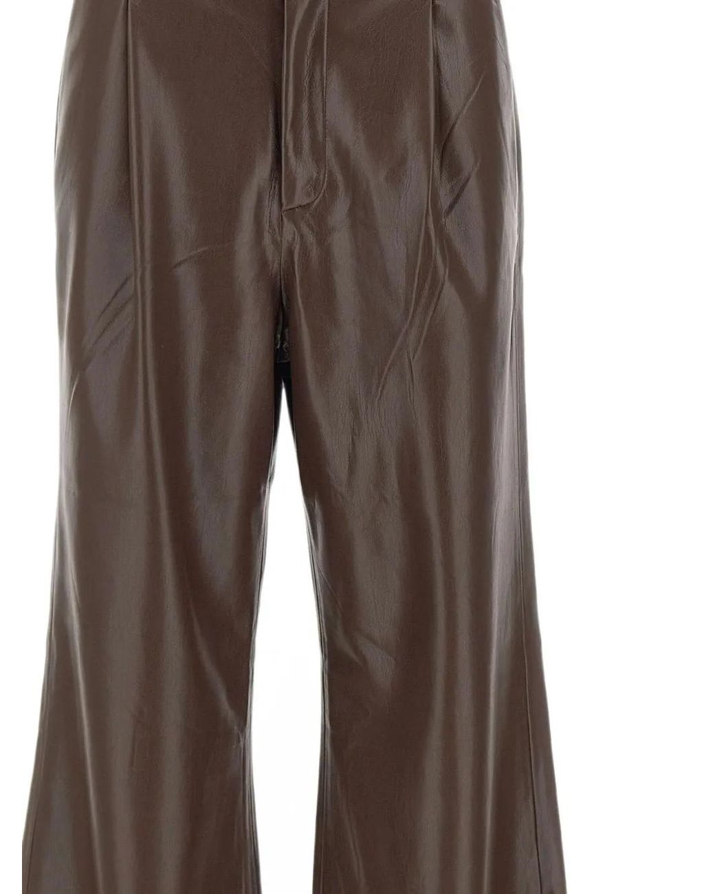 ANDAMANE Brown Sasha Flared Trousers