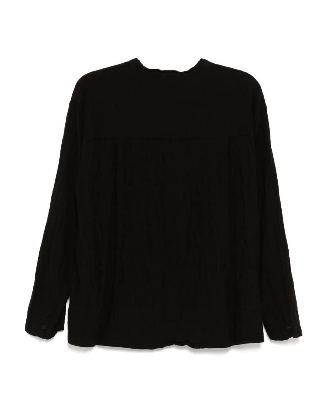Transit Black V-Neck Blouse
