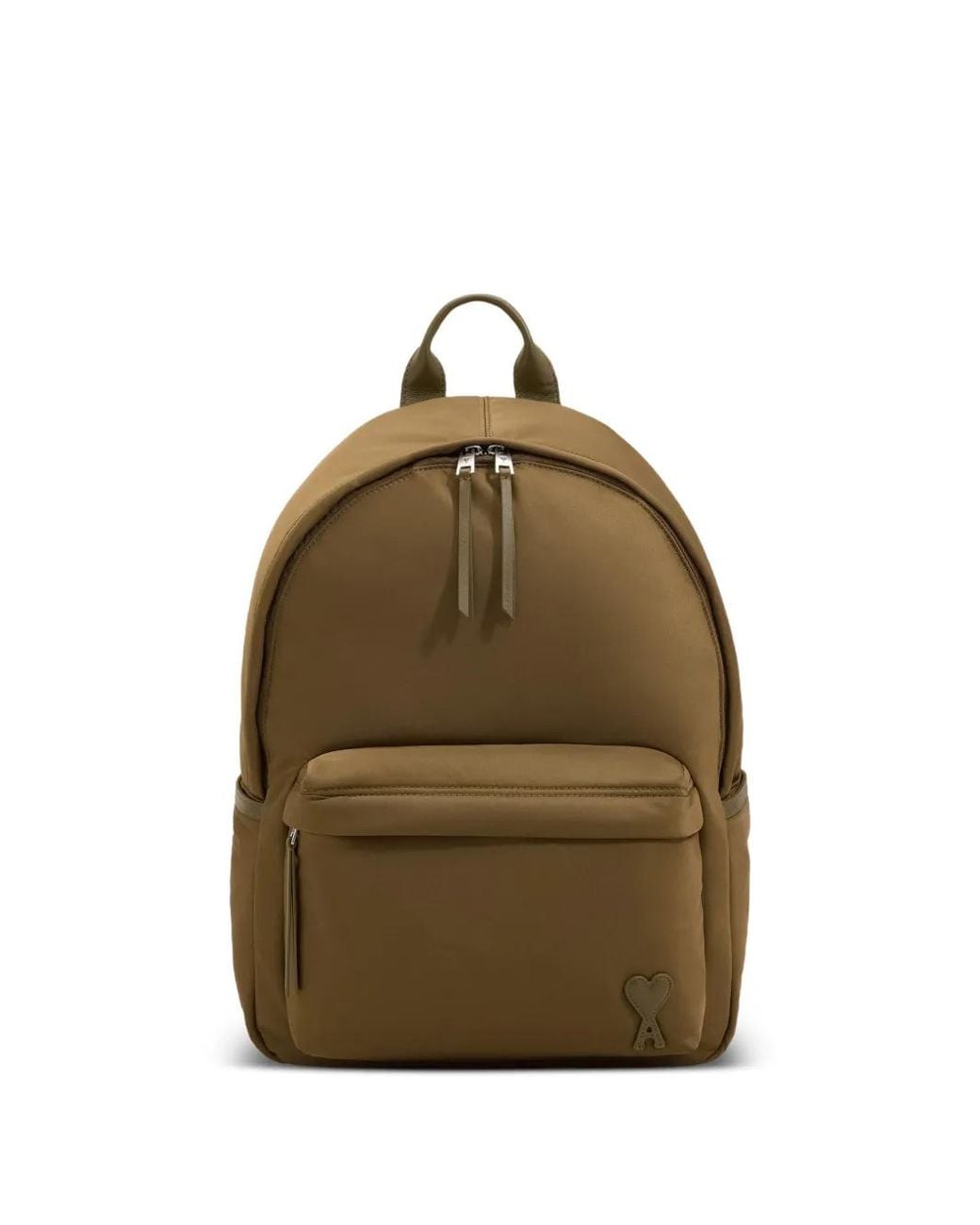 AMI Green Nylon Marcel Backpack