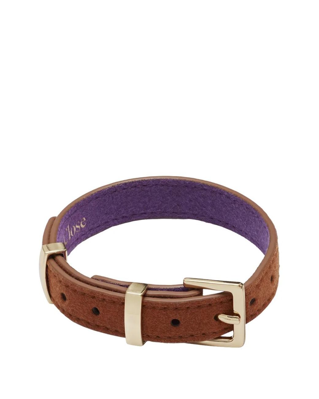 Maison Close Purple La Liaison Anklet