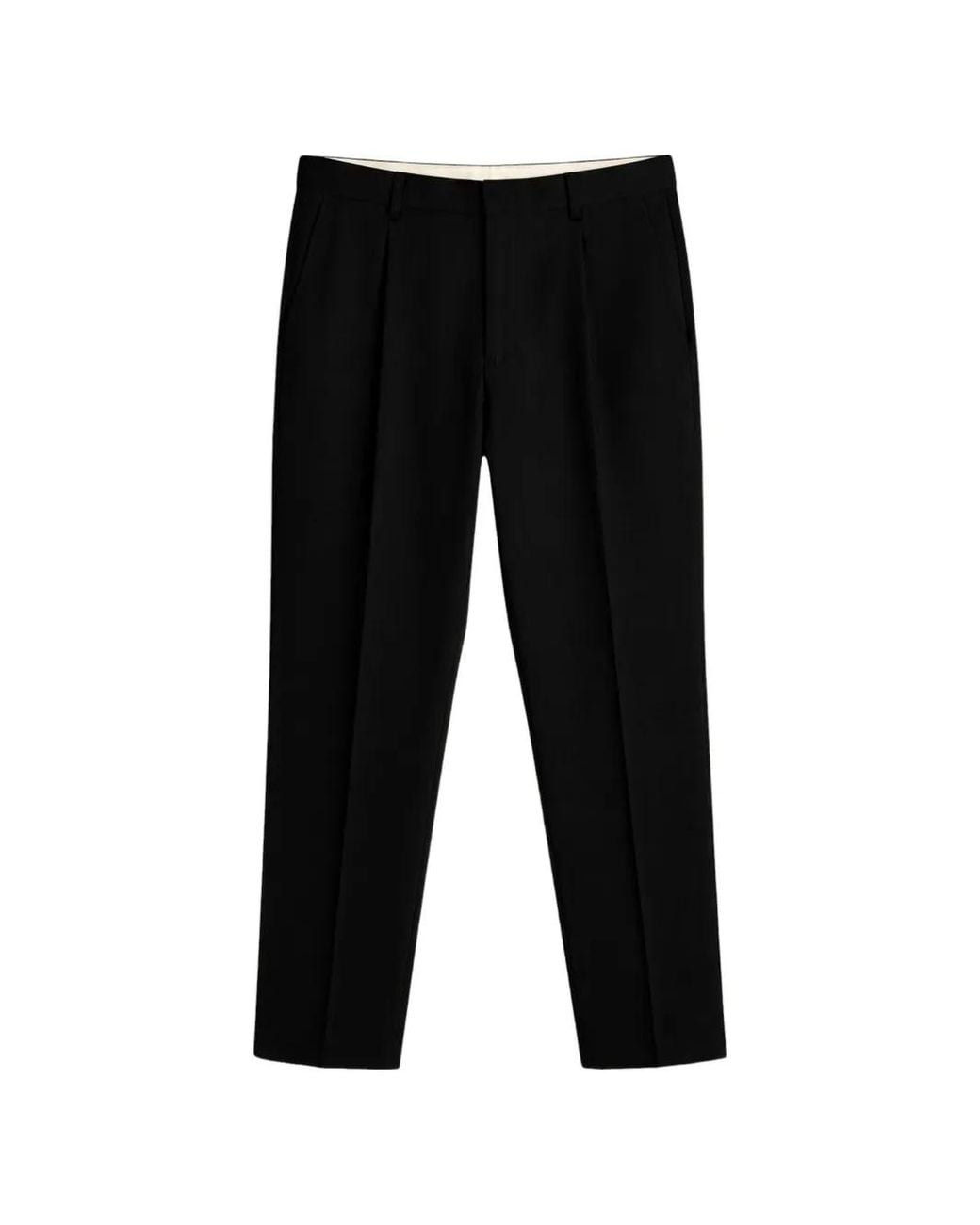 BE ABLE Black Sandy Tailored Trousers for men