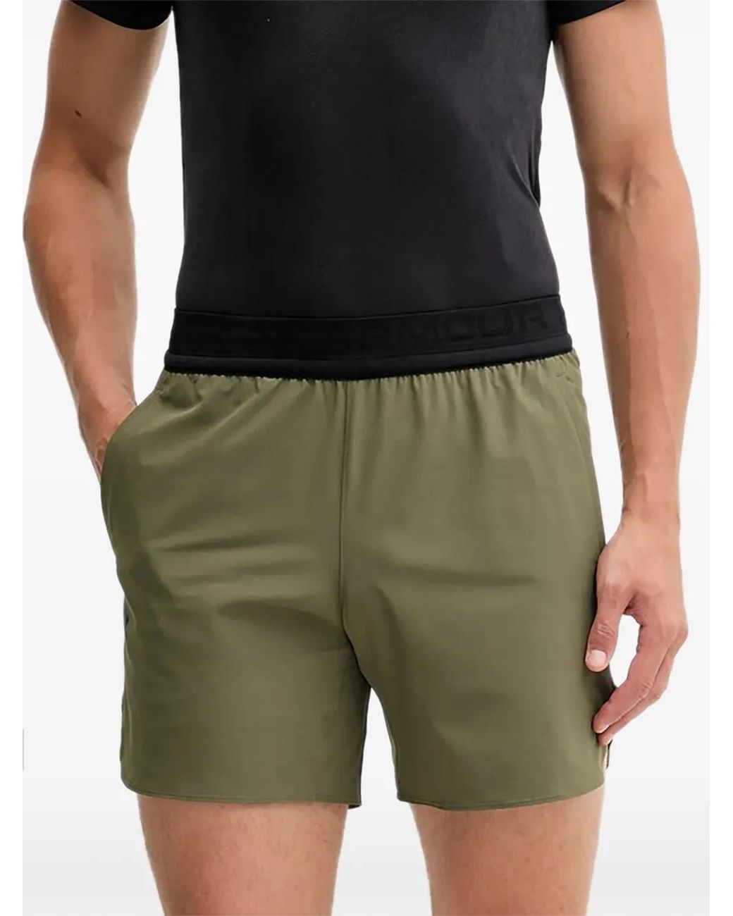 Under Armour Green Short Vanish Elite for men
