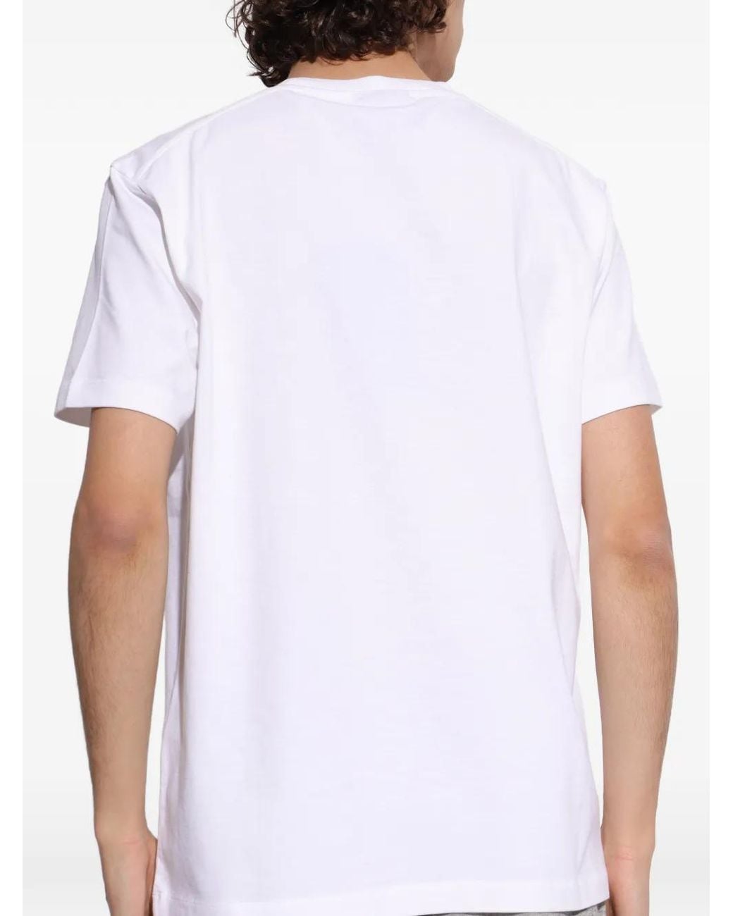 DSquared² White Plaque T-Shirt for men
