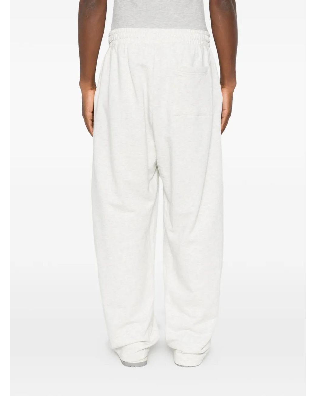 DAGGER White Pantalon De Jogging À Logo Imprimé for men