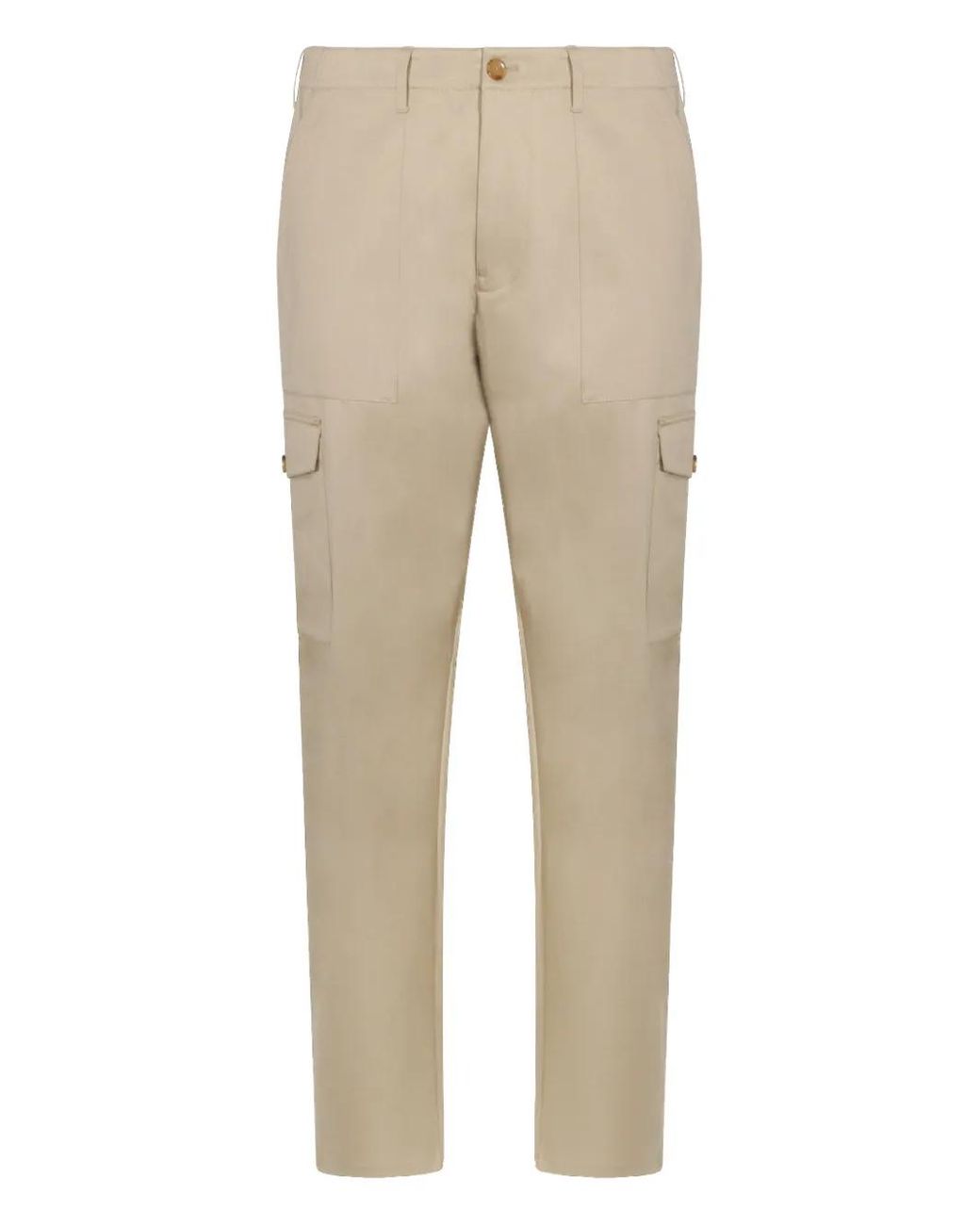Etro Natural Patch-Pocket Cargo Pants for men