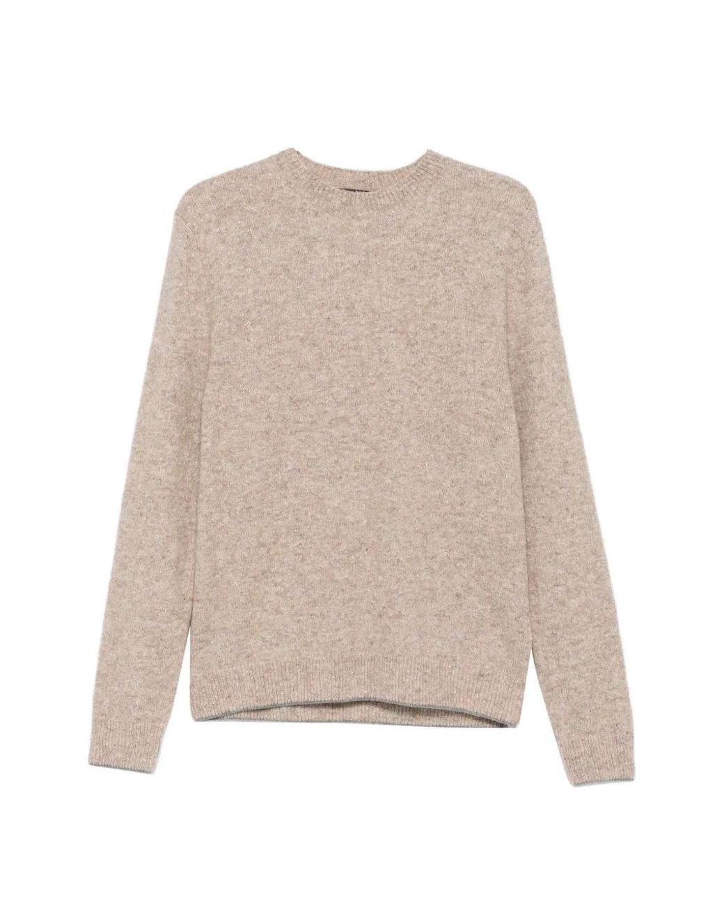 Dondup Pullover Mit Logo-Schild in Natural für Herren