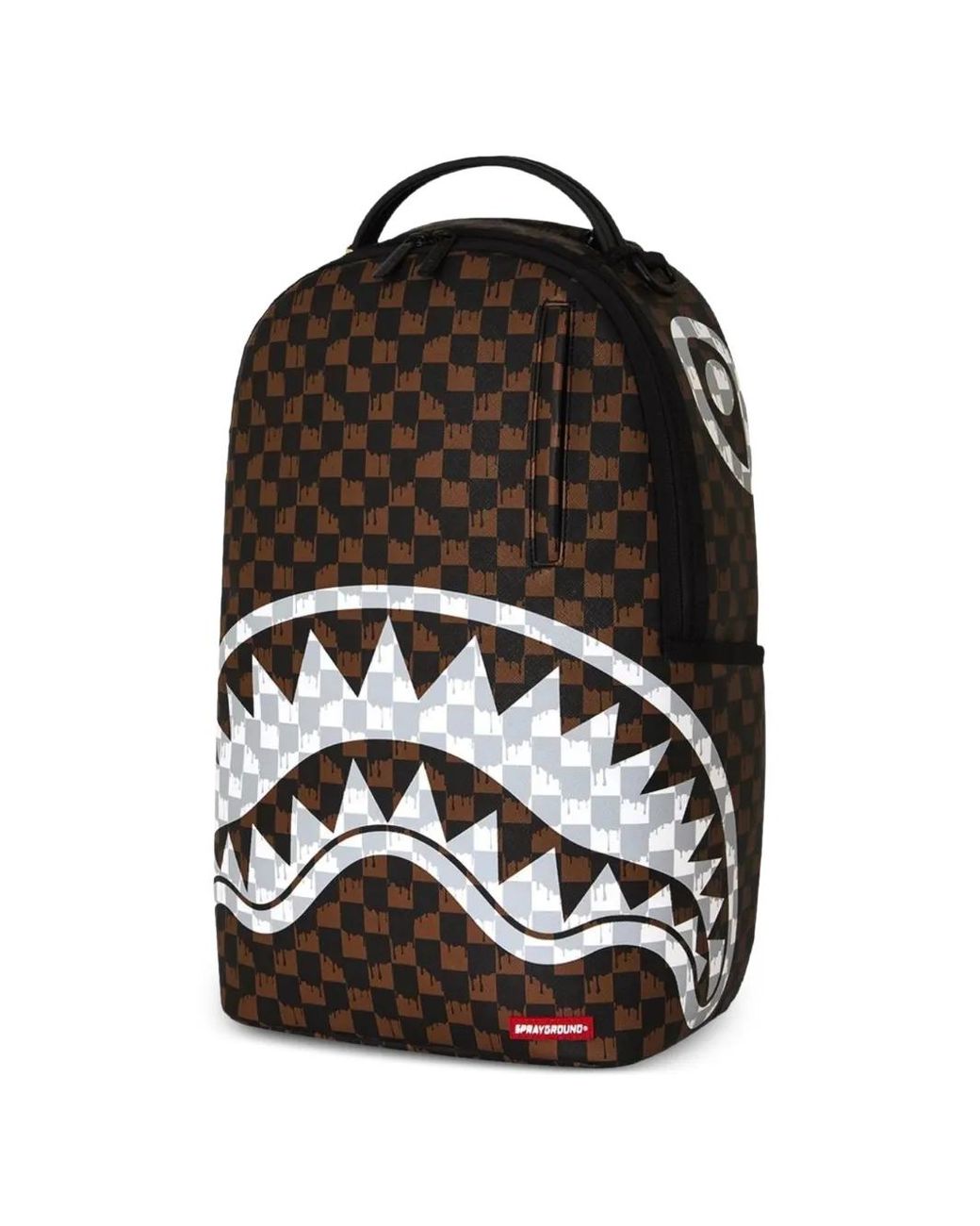 Sprayground Black Sac À Dos Paris Fang À Carreaux for men