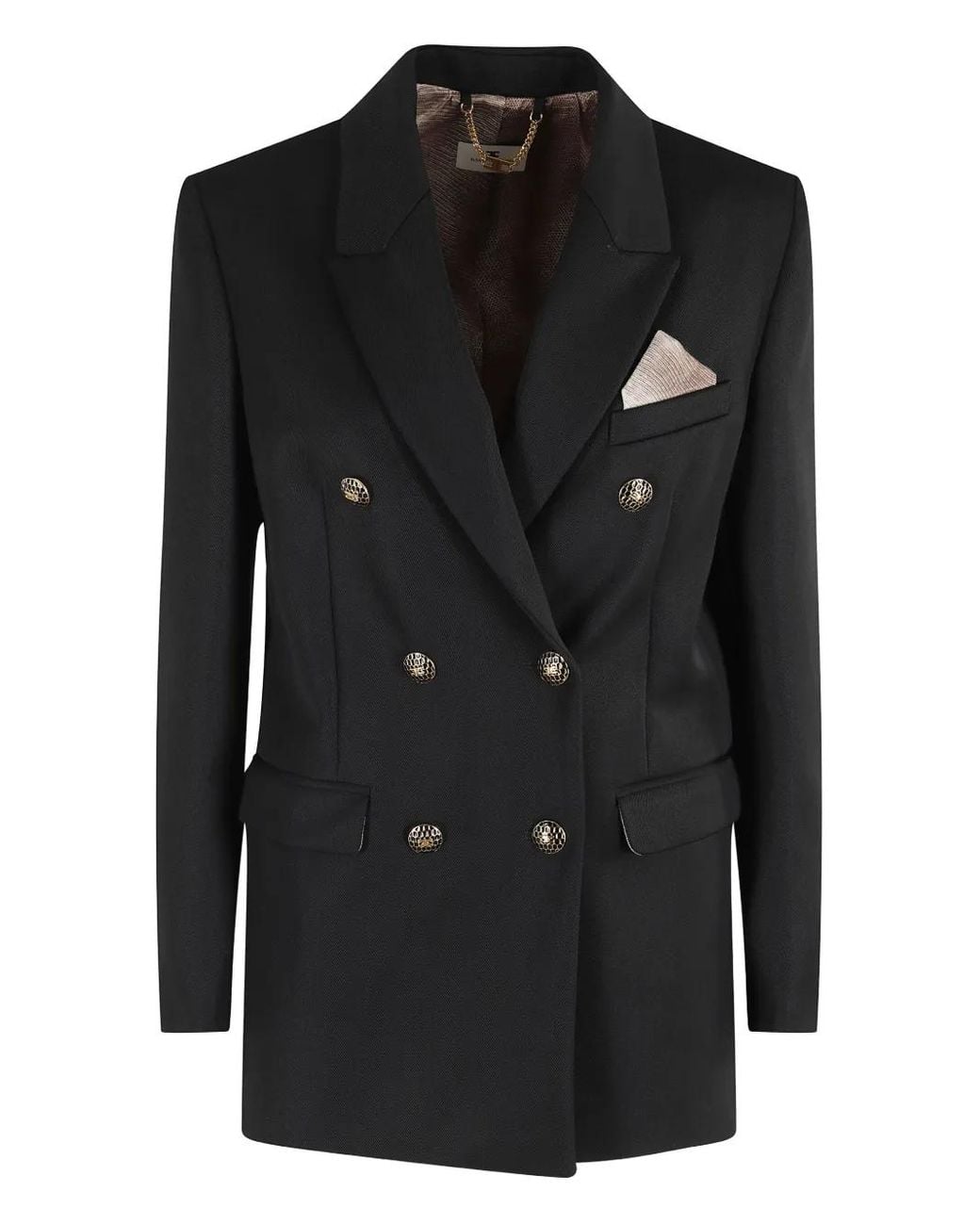 Elisabetta Franchi Black Giacca