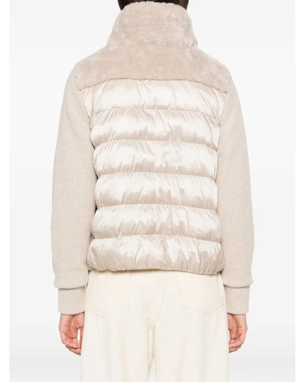 Bomboogie Natural Panelled Jacket