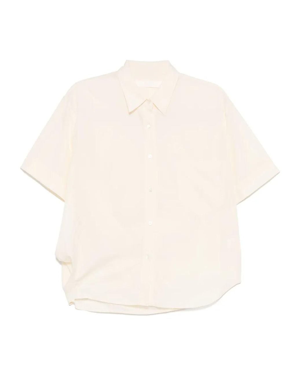JNBY White Asymmetric Shirt