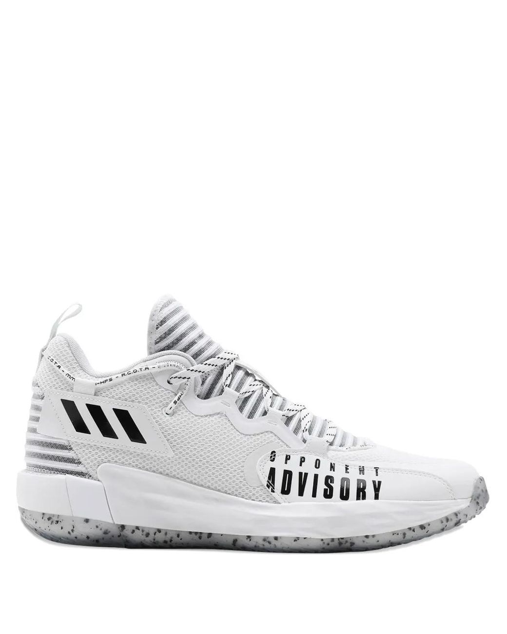Adidas White Dame 7 Extply "Opponent Advisory