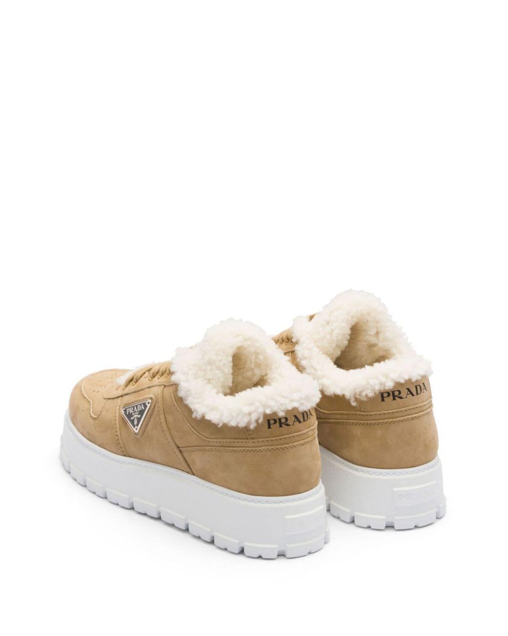 Prada witte sneakers new arrivals