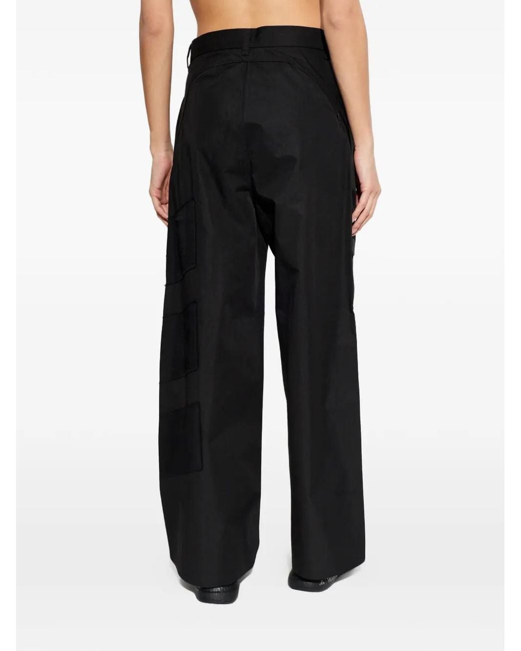 Y-3 Black Wide Trousers