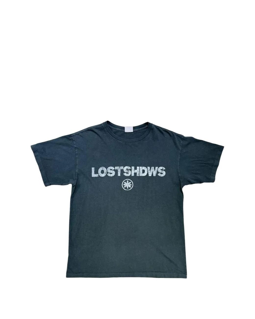 LOSTSHDWS Blue T-Shirt À Imprimé Graphique for men