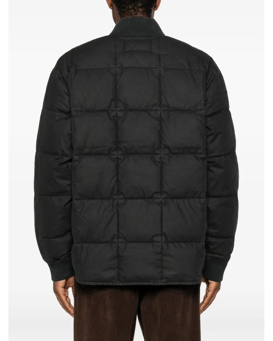 Filson Black Logo-Patch Jacket for men