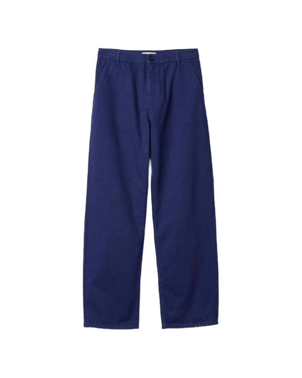 Miu Miu Blue Garment-Dyed Gabardine Pants