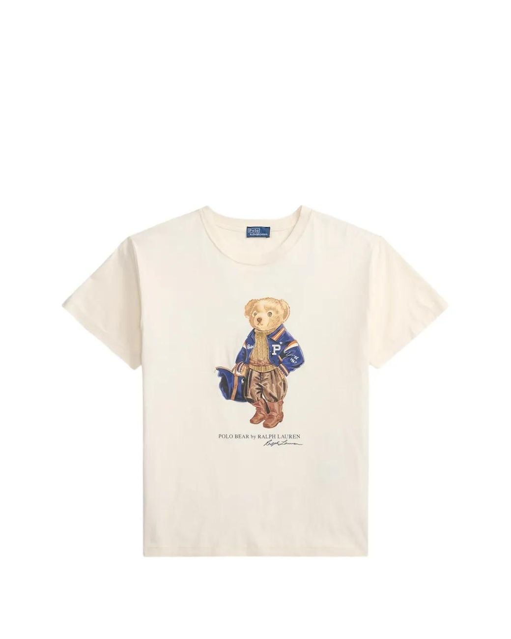 Polo Ralph Lauren White Polo-Style T-Shirt