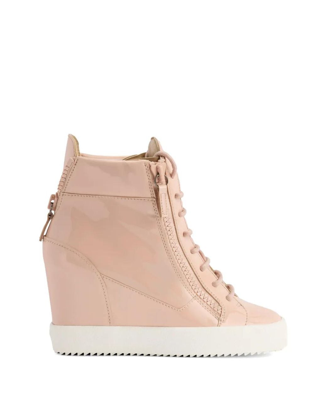 Giuseppe Zanotti Natural Addy Wedge Sneakers