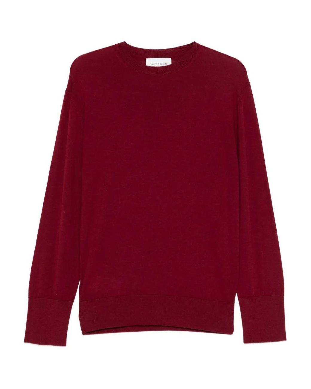 ARMARIUM Red Edna Panelled Sweater