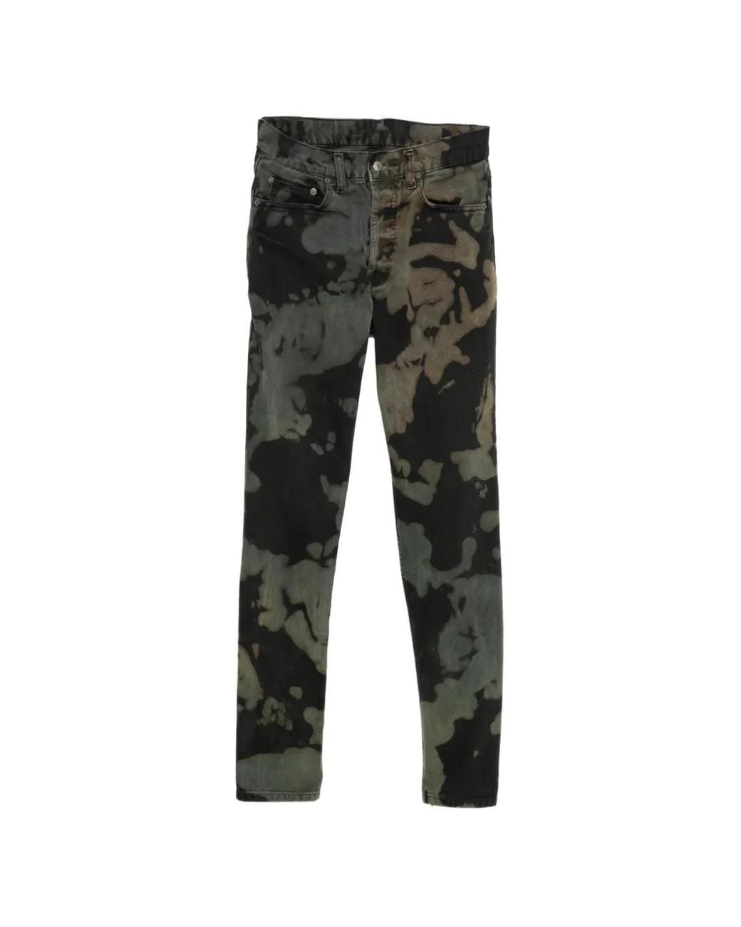 Levi's Gray Camouflage-Print Jeans for men
