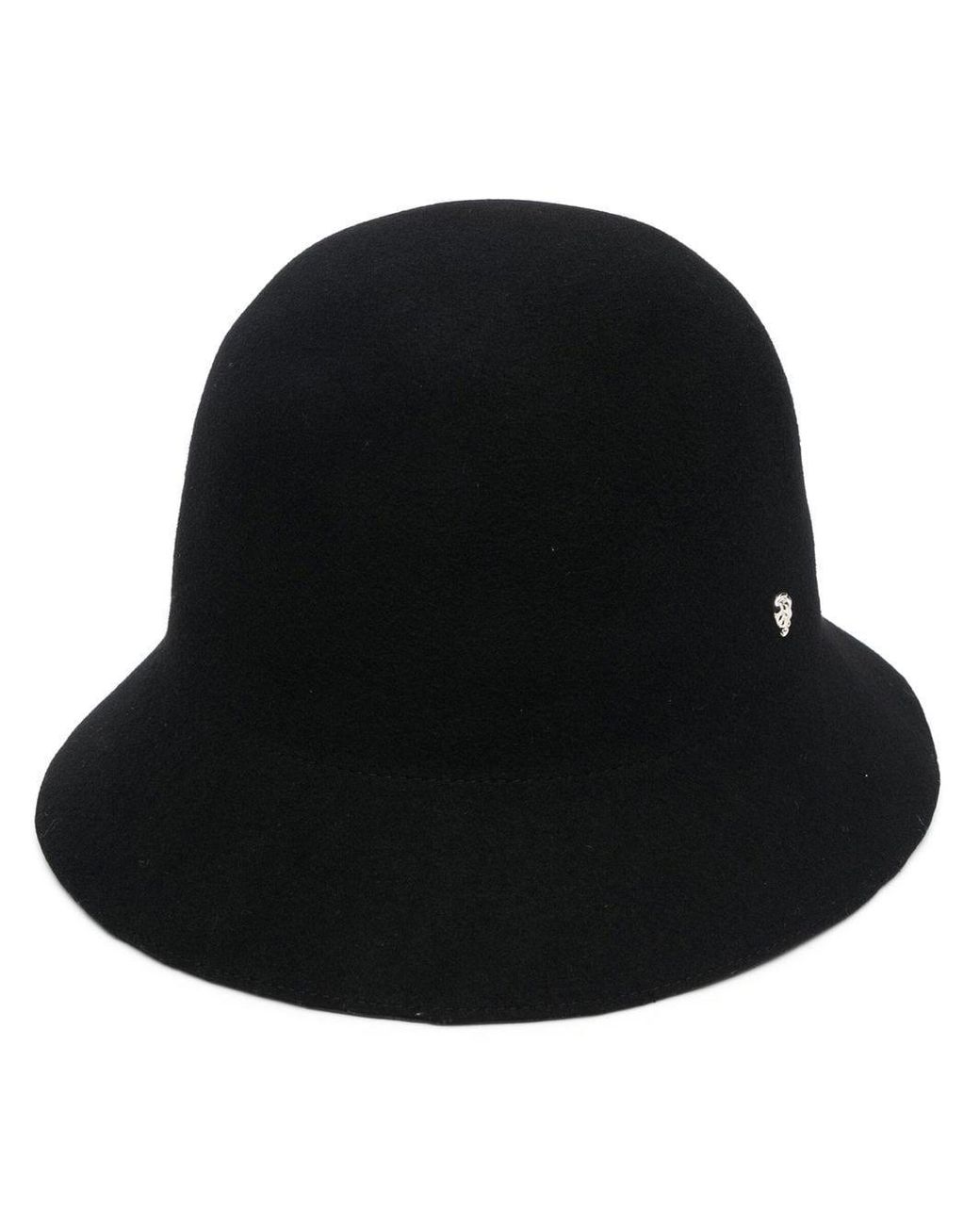 Helen Kaminski Merino-wool Ribbon Hat in Black | Lyst