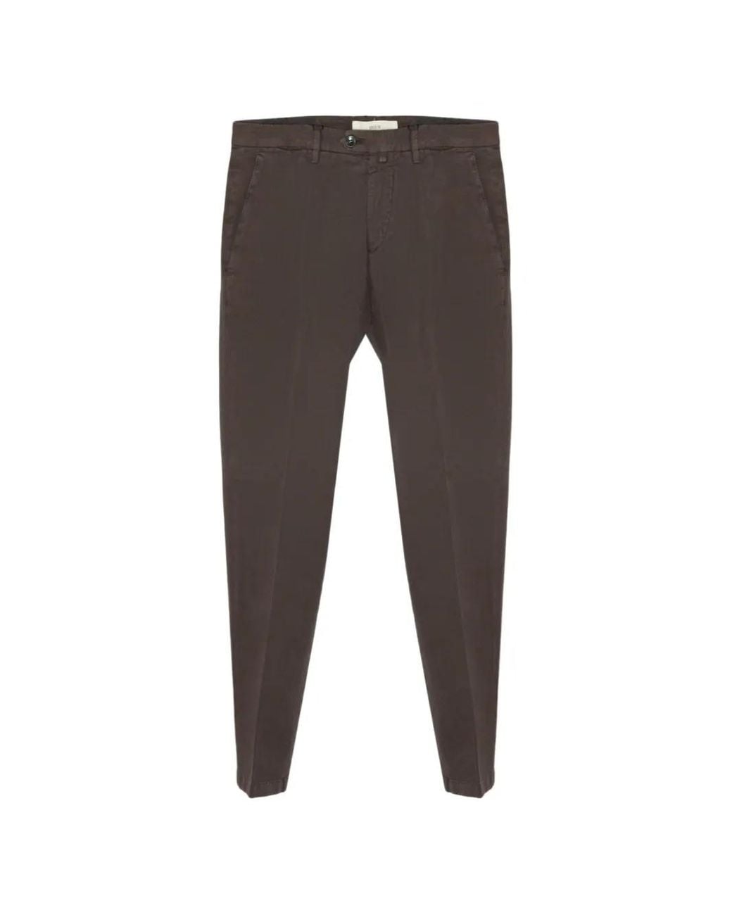 Briglia 1949 Gray Pantalon Chino À Coupe Fuselée for men