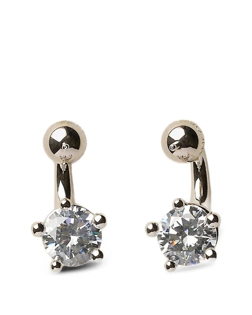 Panconesi Metallic Nova Zircon Earrings