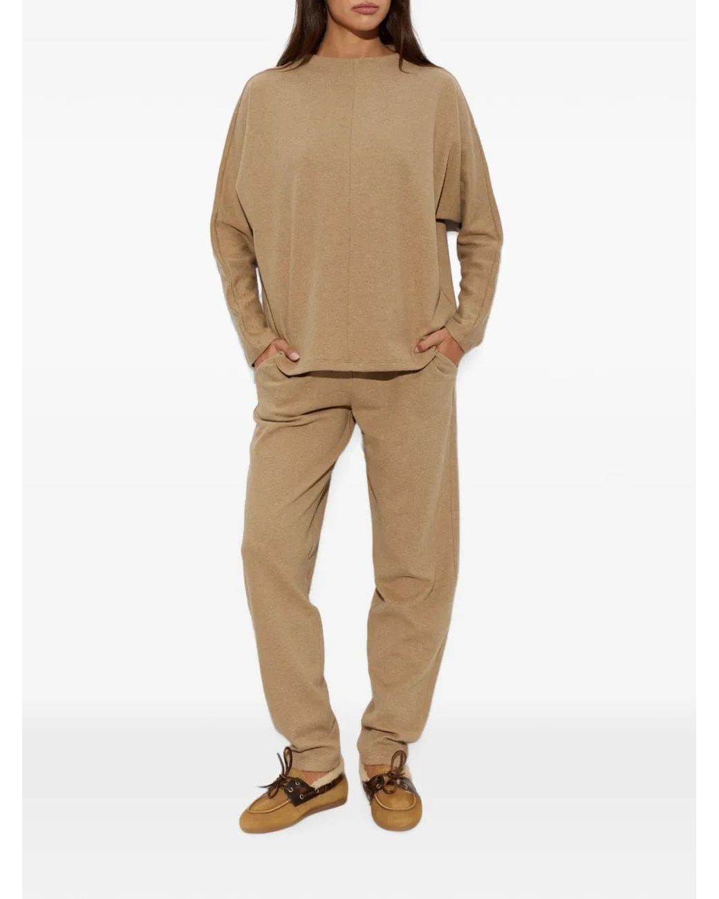 Hanro Natural Easy Wear Boat-Neck Sweater