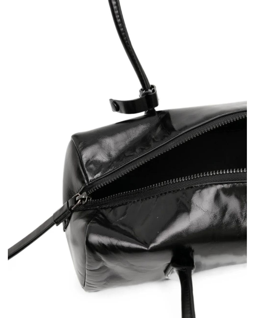 JNBY Black Sac Porté Épaule Minimalist En Cuir