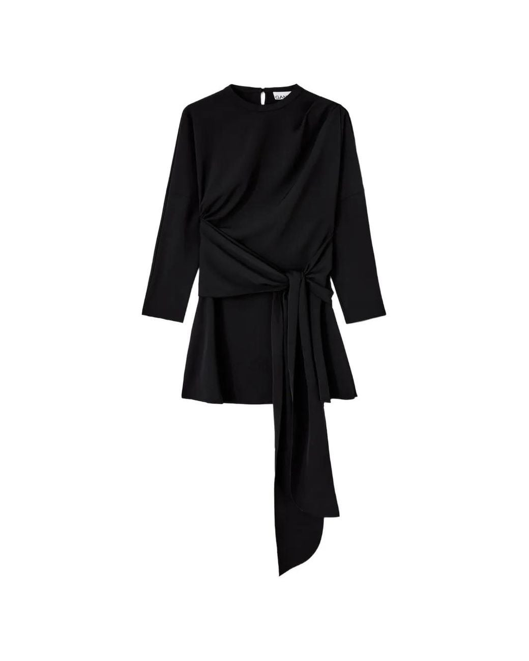 Ganni Black Dress