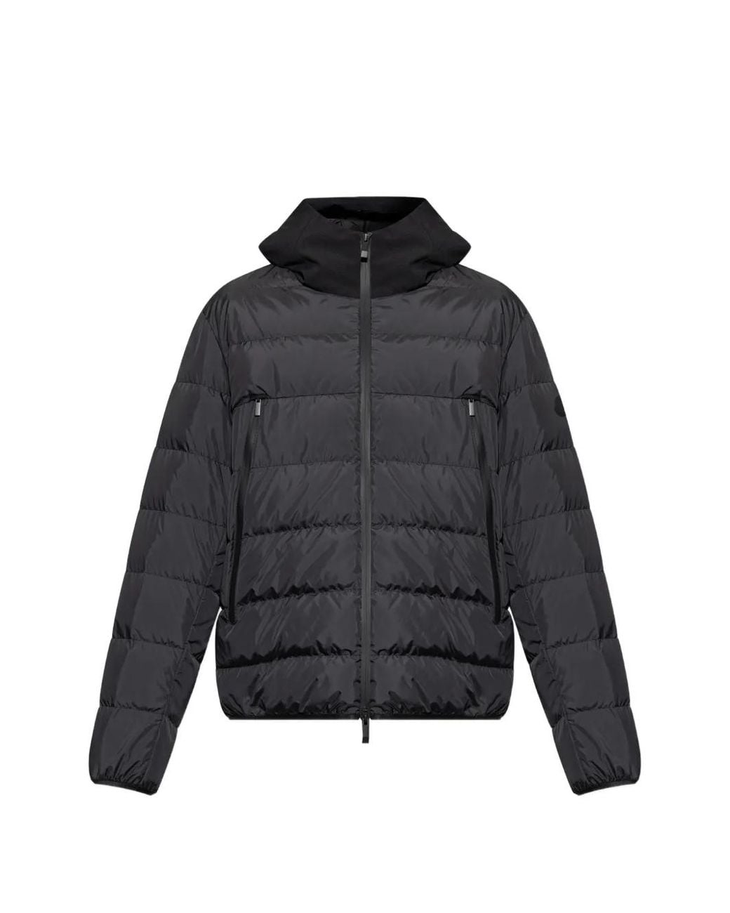 Moncler Black Vega Hooded Down Jacket for men