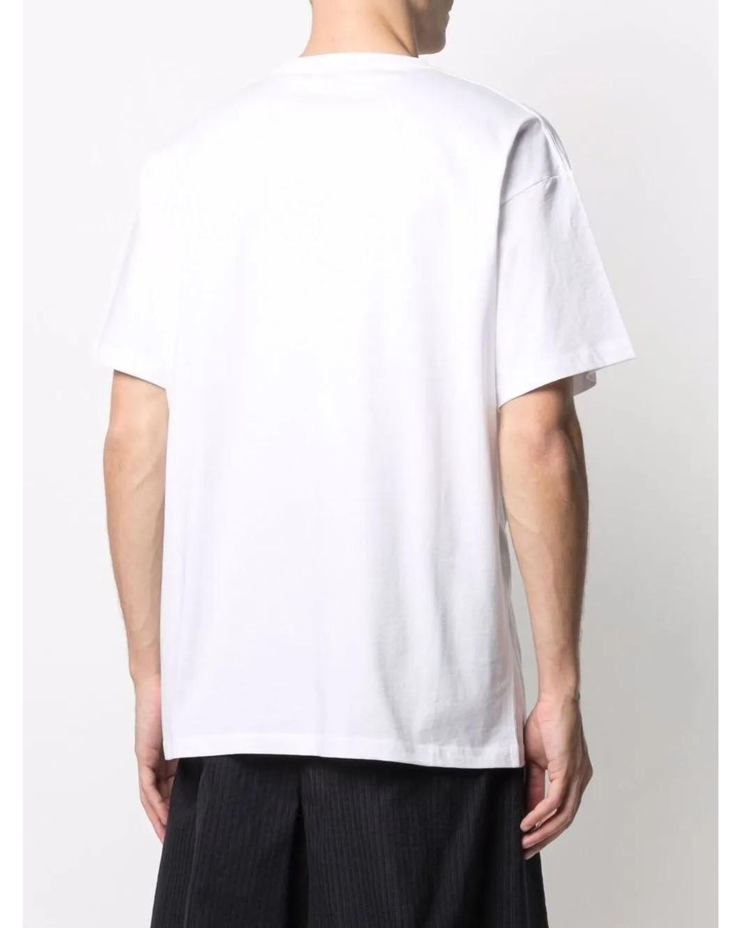 Raf Simons White Solitary Disorder T-Shirt for men