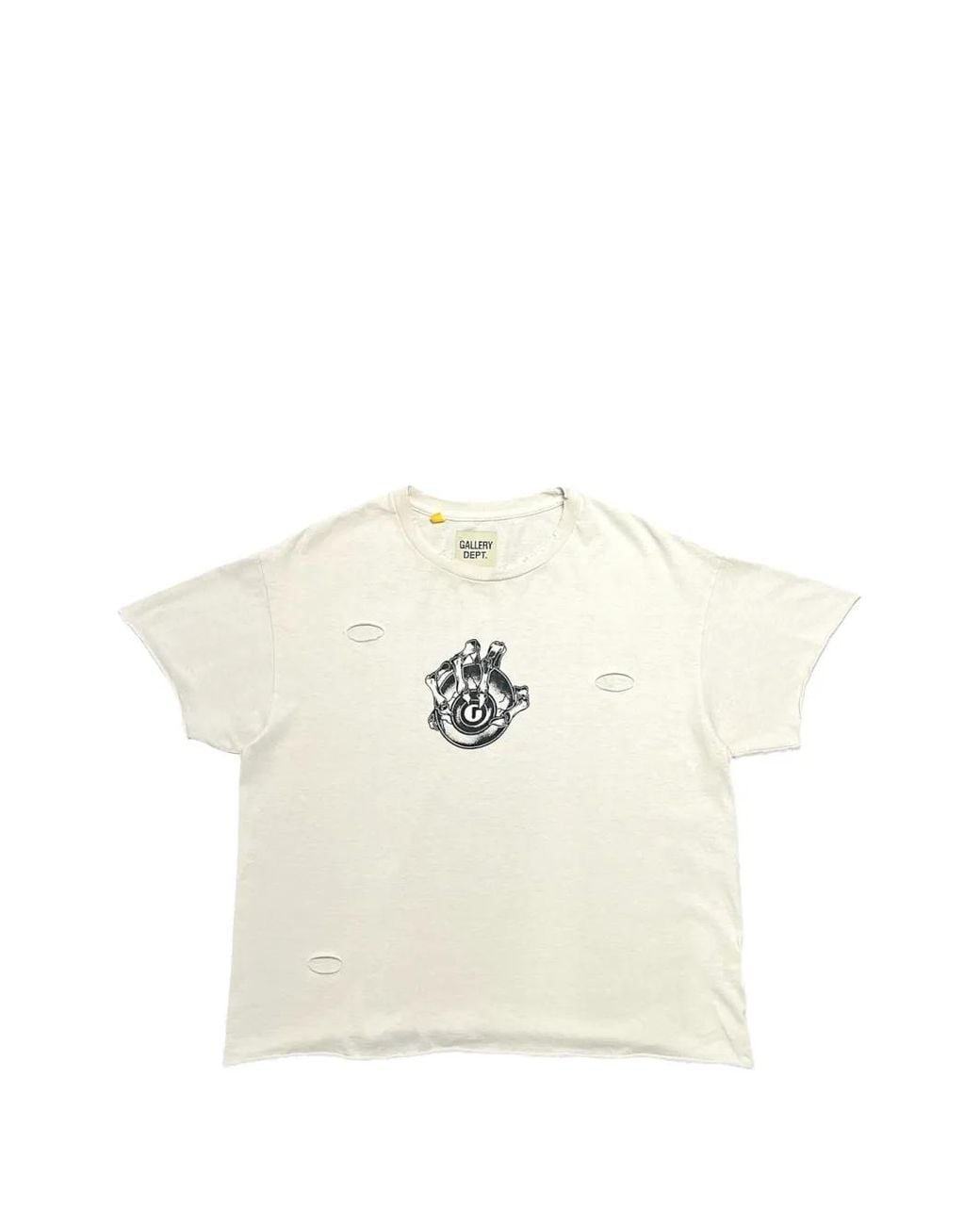 GALLERY DEPT. White Short Sleeve T-Shirt for men
