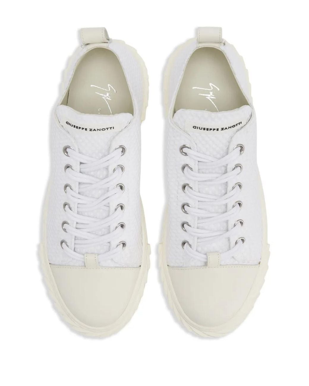 Giuseppe Zanotti White Blabber for men