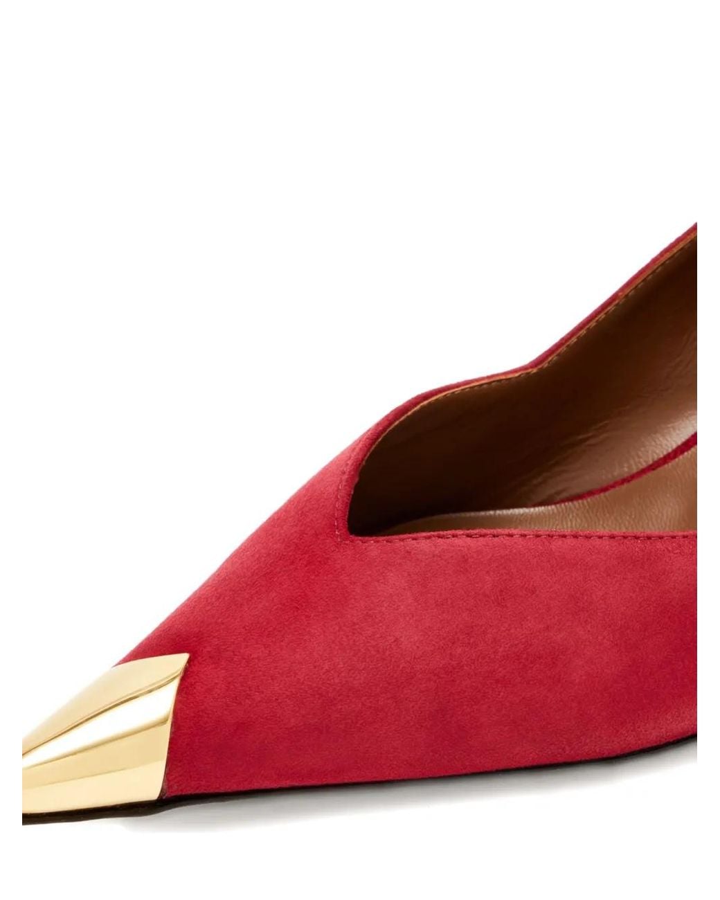 Giuseppe Zanotti Red Suede Pumps