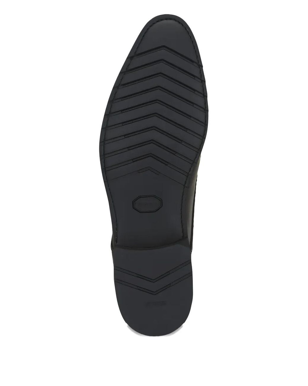 Bontoni Black Lace-Up Oxford Shoes for men