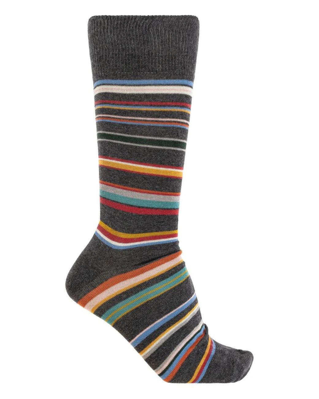 Paul Smith White Multi-Pattern Socks for men