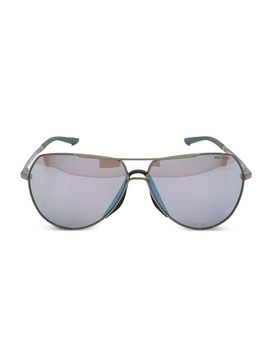 Nike Gray Outrider Pilot-Frame Sunglasses for men